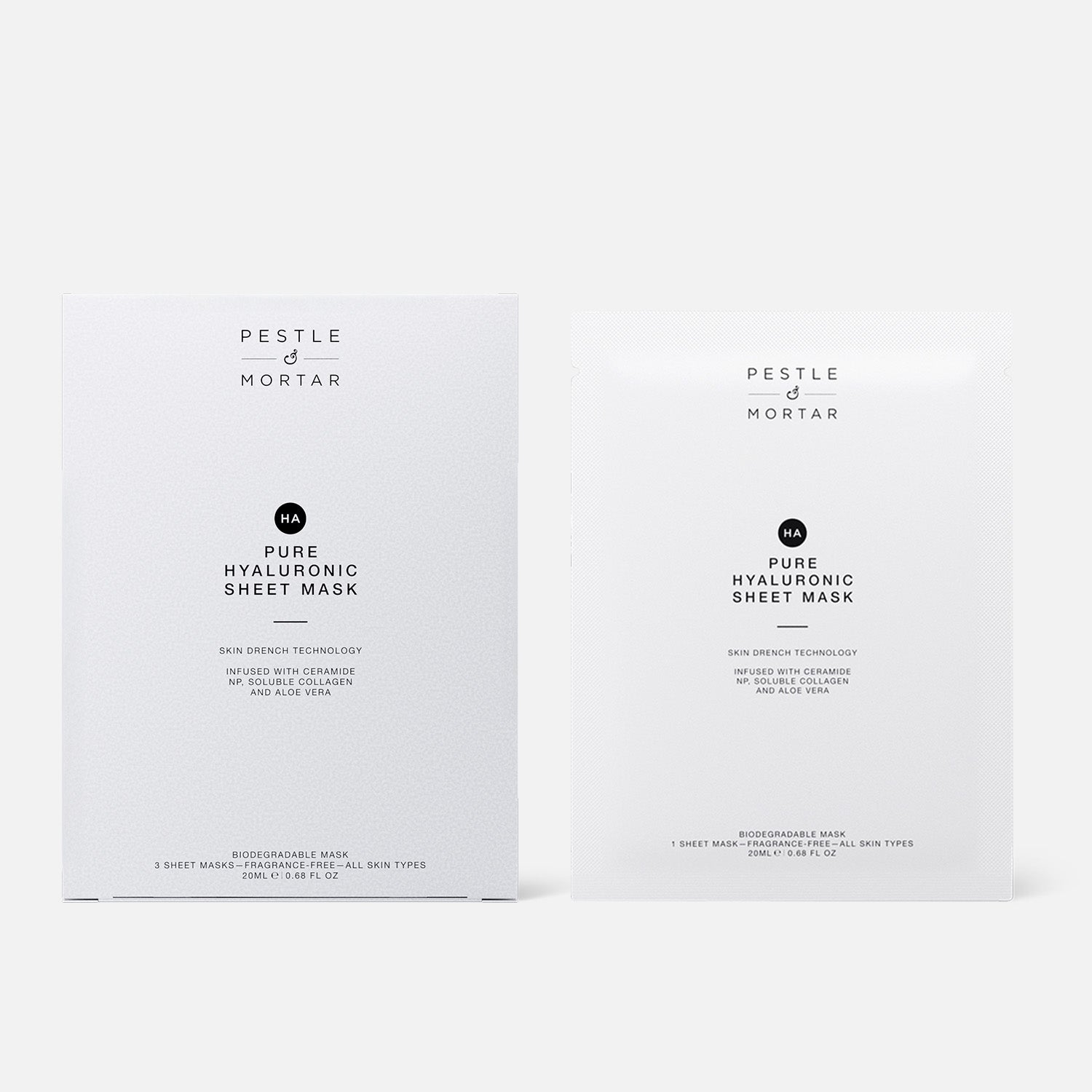 Pure Hyaluronic Sheet Mask - Pack Of 3